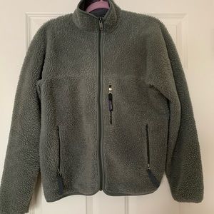 Patagonia Vintage Zip Up Fleece- Mens Small